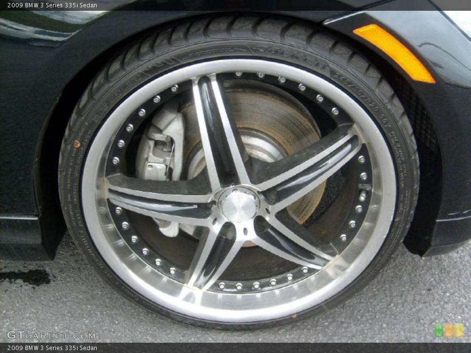 2009 BMW 3 Series Custom Wheel and Tire Photo #42799601