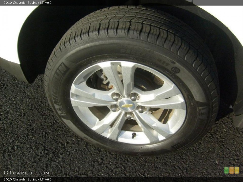 2010 Chevrolet Equinox LT AWD Wheel and Tire Photo #42803057