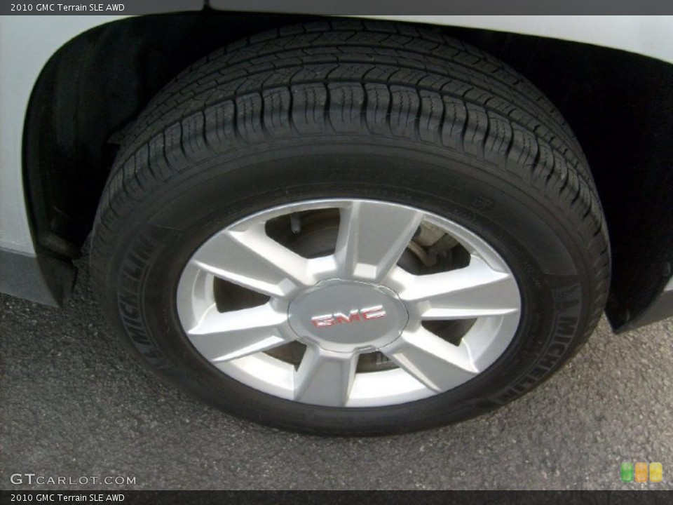 2010 GMC Terrain SLE AWD Wheel and Tire Photo #42803393