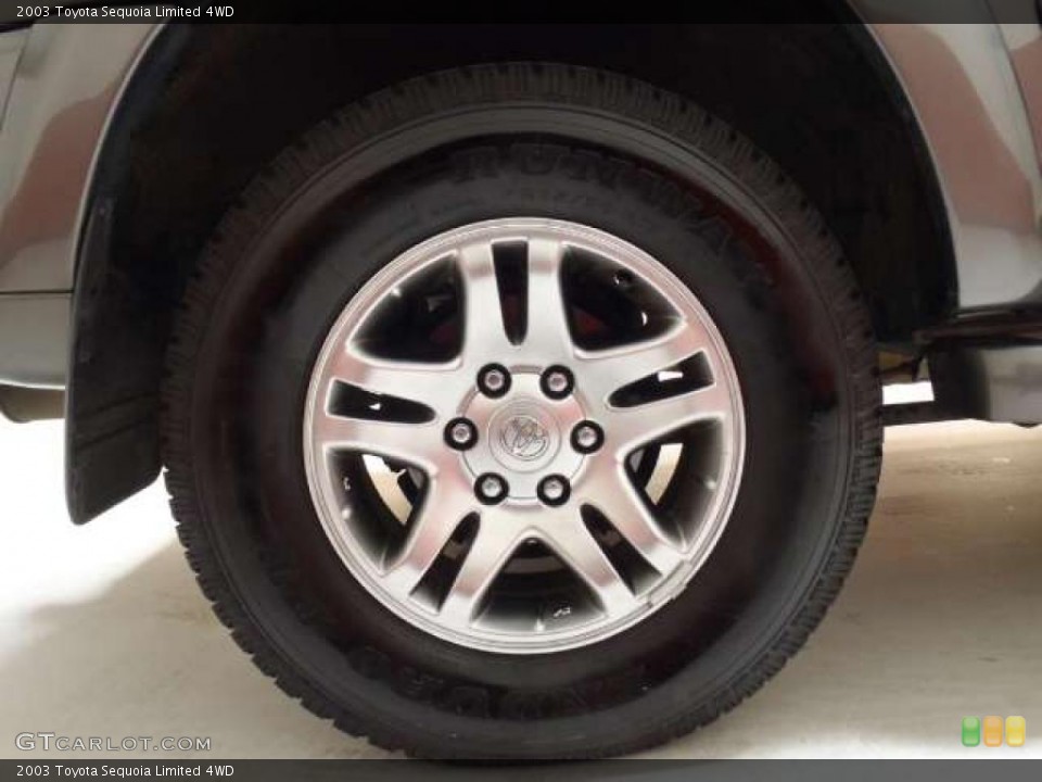 2003 Toyota Sequoia Limited 4WD Wheel and Tire Photo #42810093