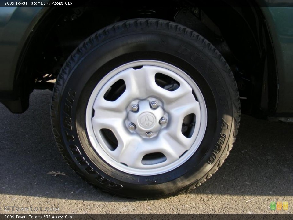 2009 Toyota Tacoma SR5 Access Cab Wheel and Tire Photo #42810485