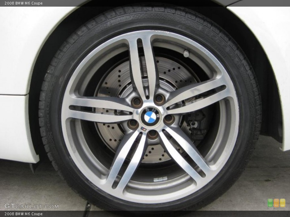 2008 BMW M6 Coupe Wheel and Tire Photo #42810637