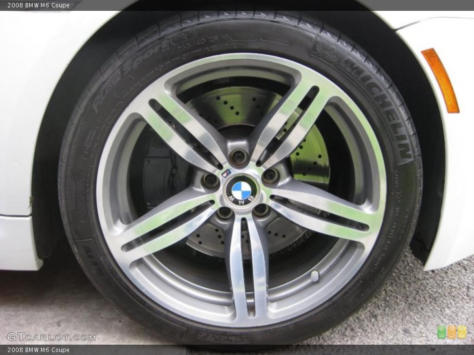 2008 BMW M6 Coupe Wheel and Tire Photo #42810721