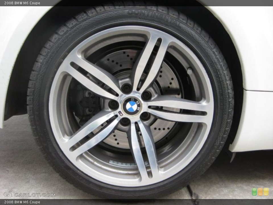 2008 BMW M6 Coupe Wheel and Tire Photo #42810881