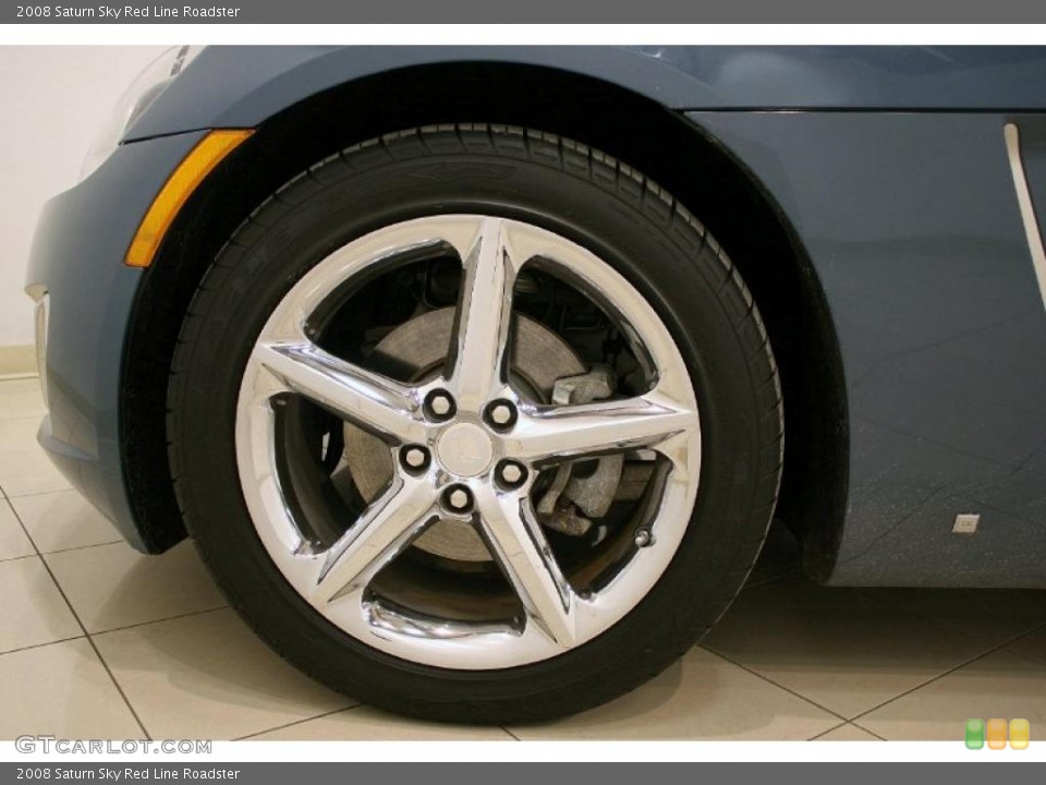 2008 Saturn Sky Red Line Roadster Wheel and Tire Photo #42816026