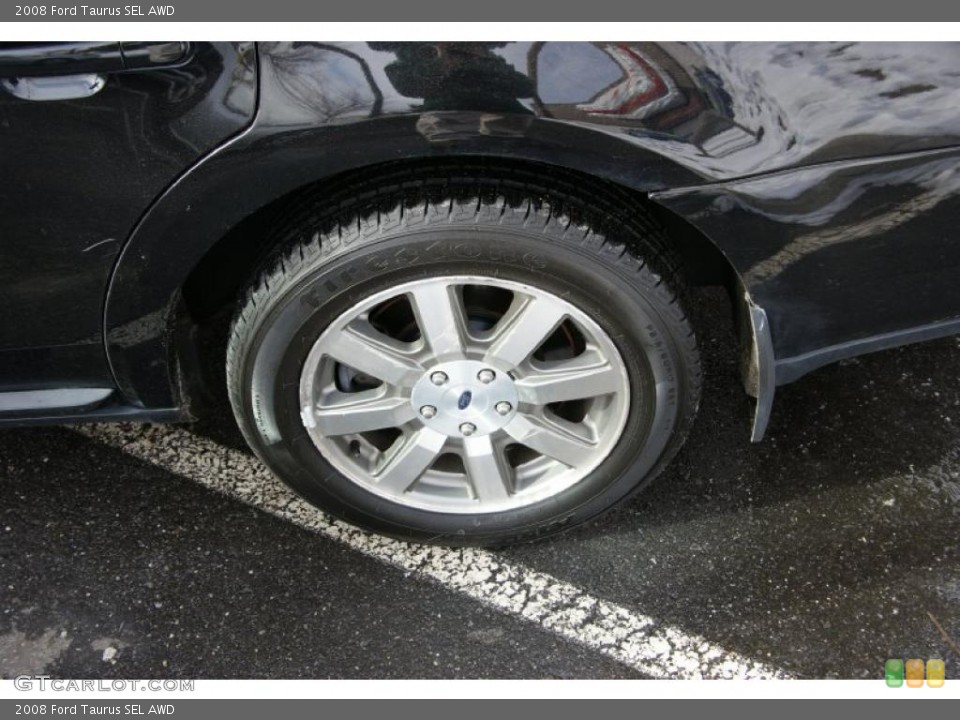 2008 Ford Taurus SEL AWD Wheel and Tire Photo #42819002