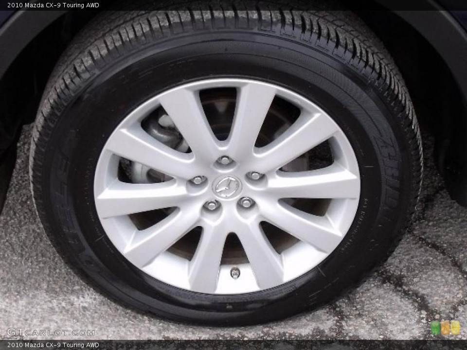 2010 Mazda CX-9 Touring AWD Wheel and Tire Photo #42819506