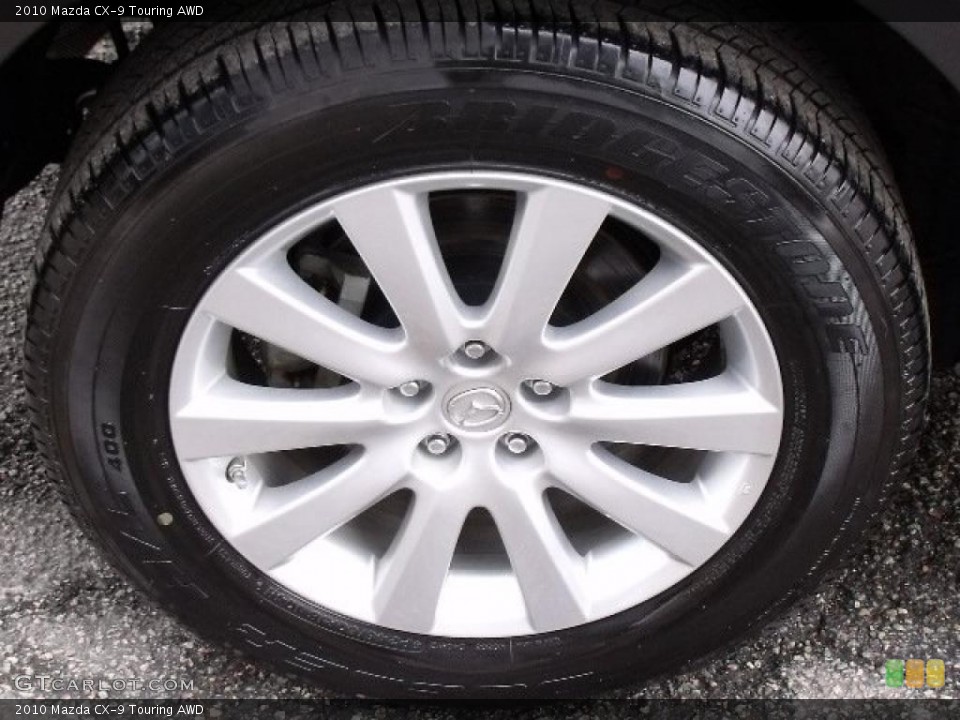 2010 Mazda CX-9 Touring AWD Wheel and Tire Photo #42819534