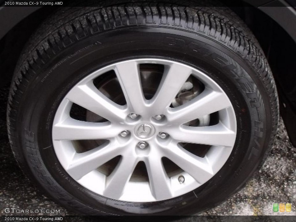 2010 Mazda CX-9 Touring AWD Wheel and Tire Photo #42819550