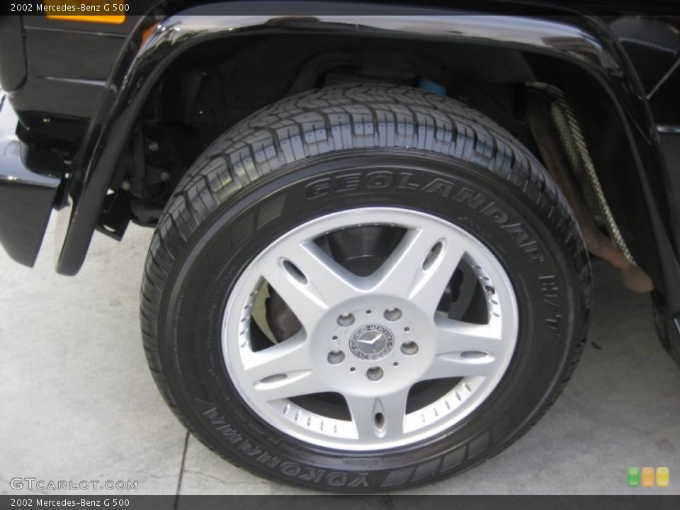 2002 Mercedes-Benz G 500 Wheel and Tire Photo #42820850