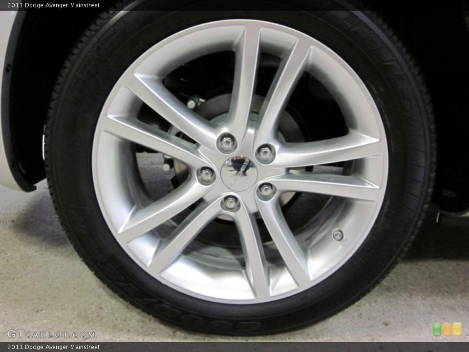 2011 Dodge Avenger Mainstreet Wheel and Tire Photo #42821494