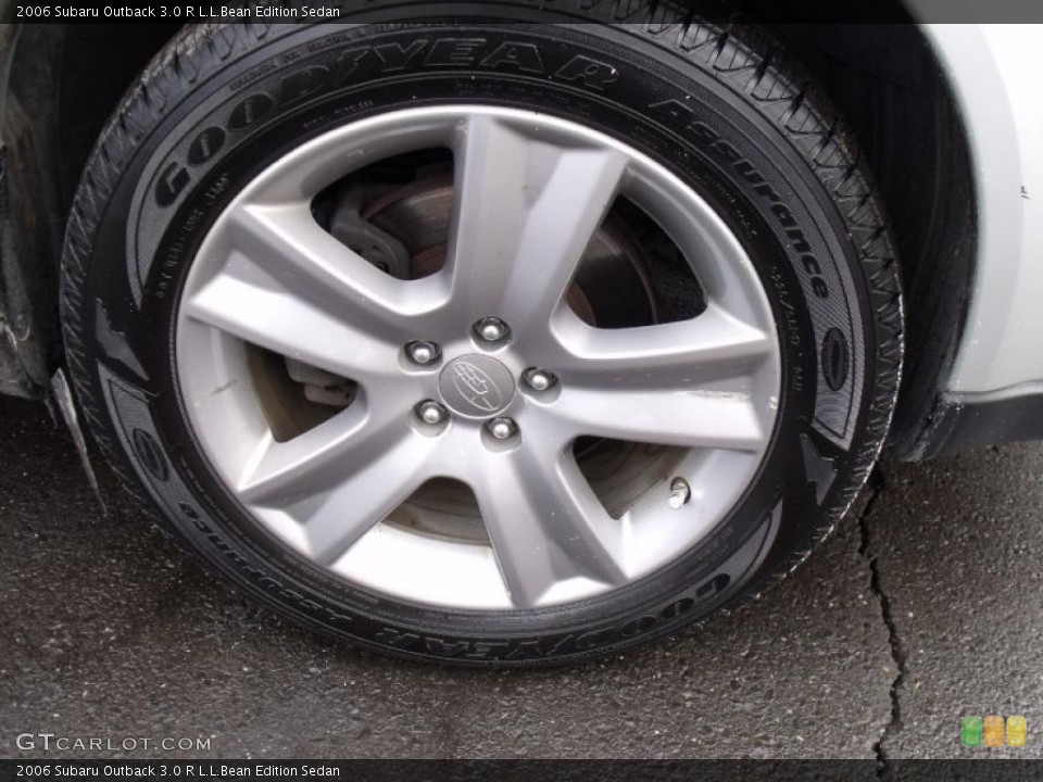 2006 Subaru Outback 3.0 R L.L.Bean Edition Sedan Wheel and Tire Photo #42821506