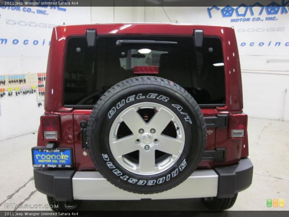 2011 Jeep Wrangler Unlimited Sahara 4x4 Wheel and Tire Photo #42822046