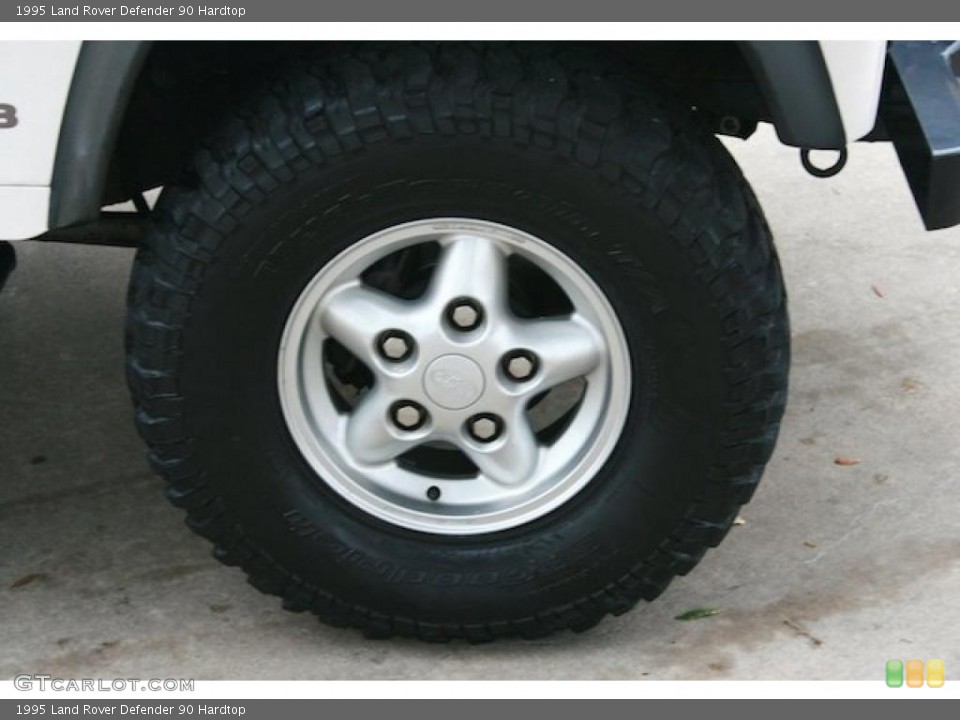 1995 Land Rover Defender 90 Hardtop Wheel and Tire Photo #42827342