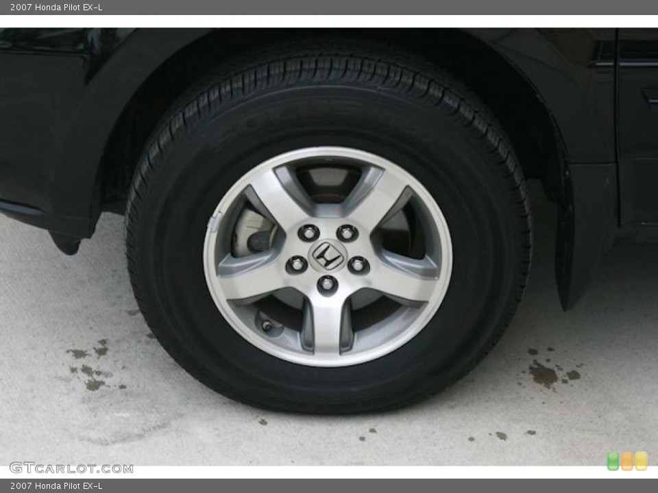 2007 Honda Pilot EX-L Wheel and Tire Photo #42829026