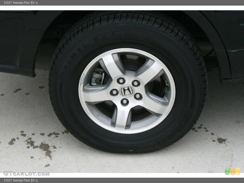 2007 Honda Pilot EX-L Wheel and Tire Photo #42829062