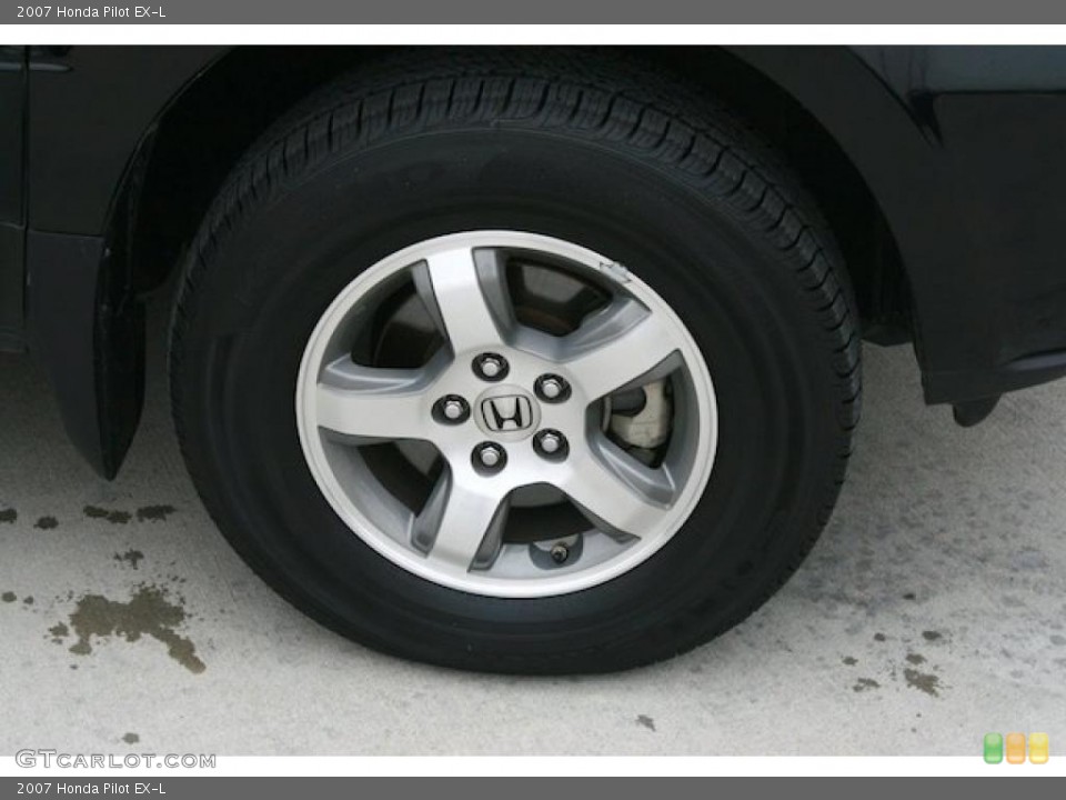 2007 Honda Pilot EX-L Wheel and Tire Photo #42829078