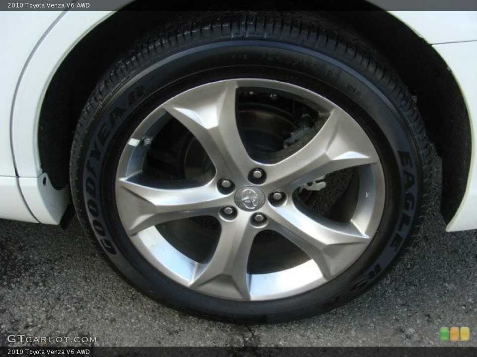 2010 Toyota Venza V6 AWD Wheel and Tire Photo #42830134