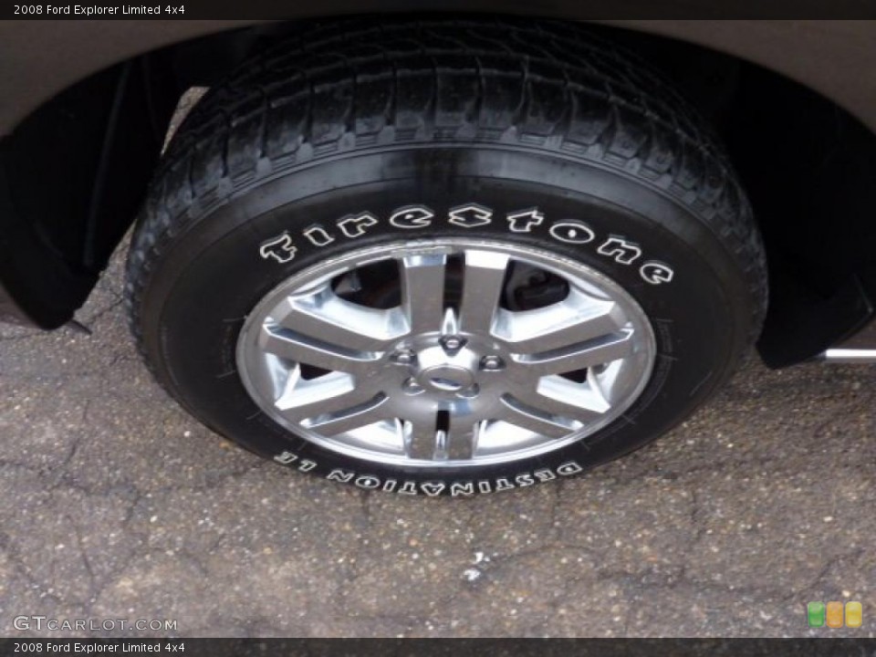 2008 Ford Explorer Limited 4x4 Wheel and Tire Photo #42831522