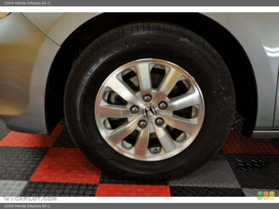 2009 Honda Odyssey EX-L Wheel and Tire Photo #42851534