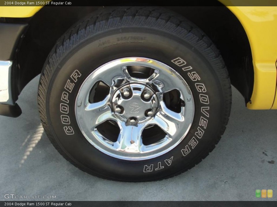 2004 Dodge Ram 1500 ST Regular Cab Wheel and Tire Photo #42854399