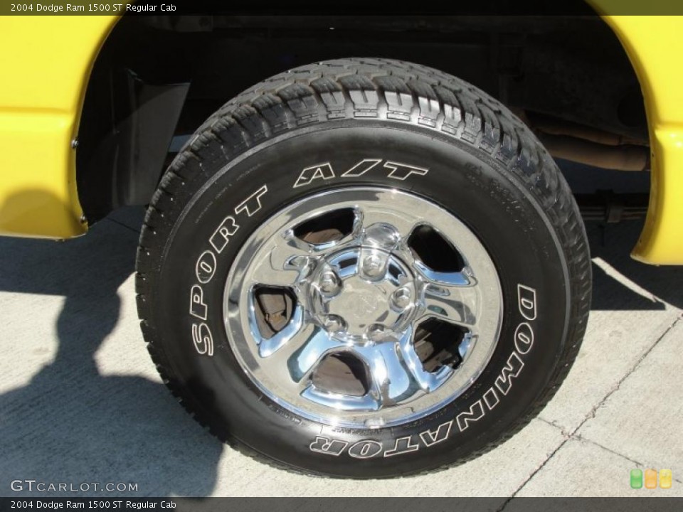 2004 Dodge Ram 1500 ST Regular Cab Wheel and Tire Photo #42854446