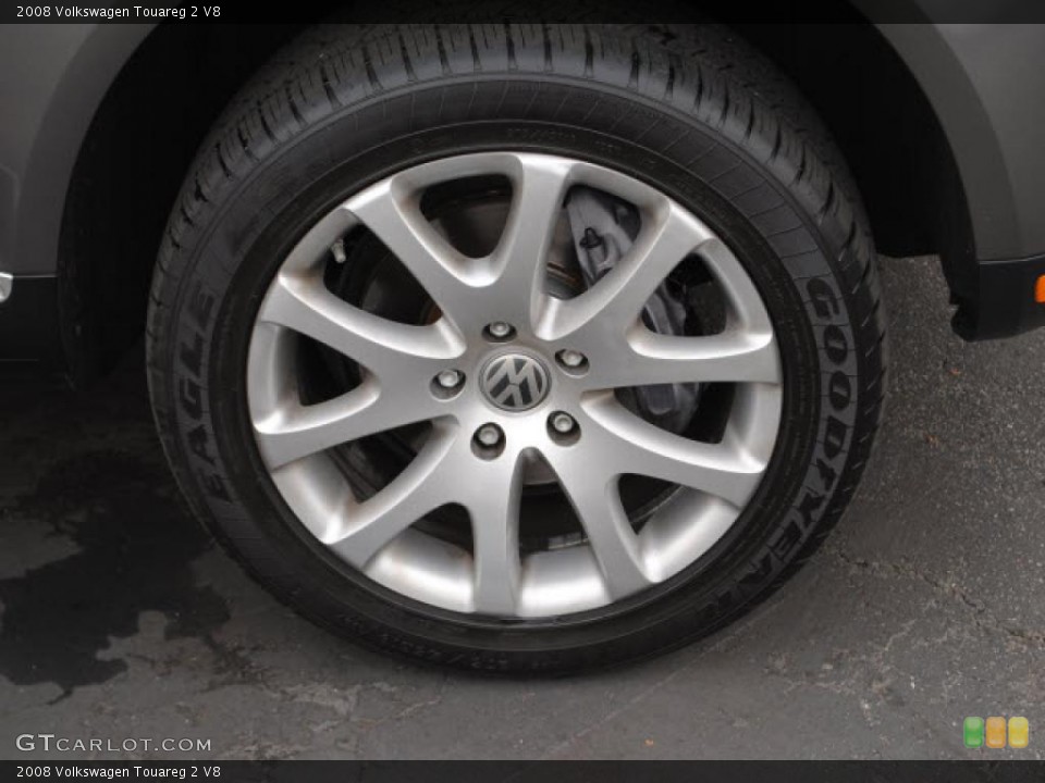 2008 Volkswagen Touareg 2 V8 Wheel and Tire Photo #42876371