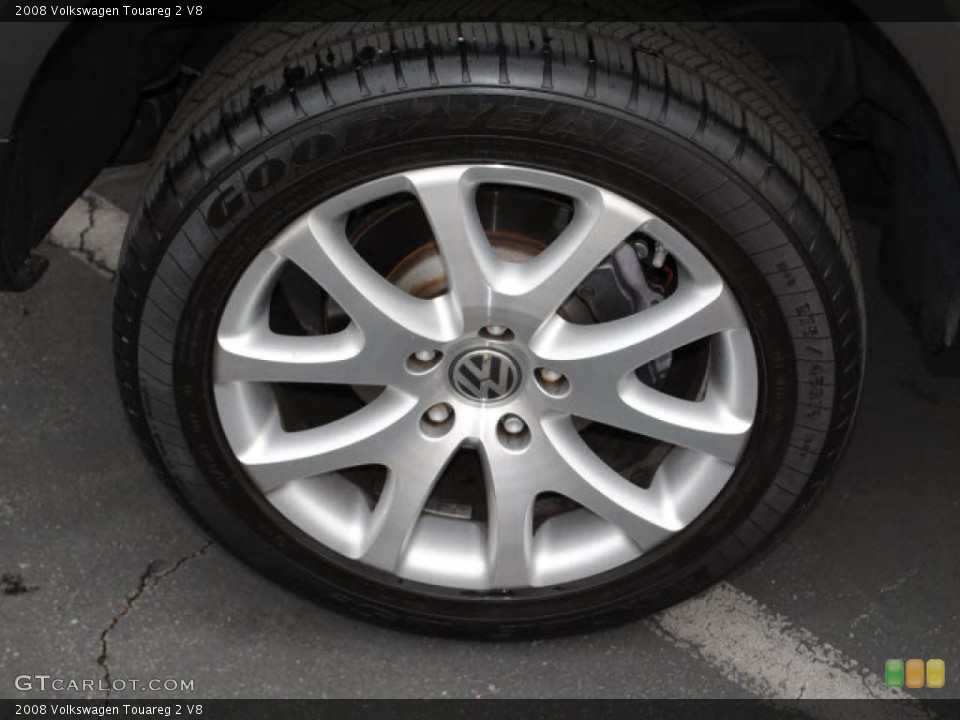 2008 Volkswagen Touareg 2 V8 Wheel and Tire Photo #42876443