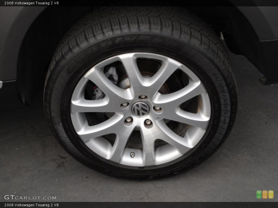 2008 Volkswagen Touareg 2 V8 Wheel and Tire Photo #42876527