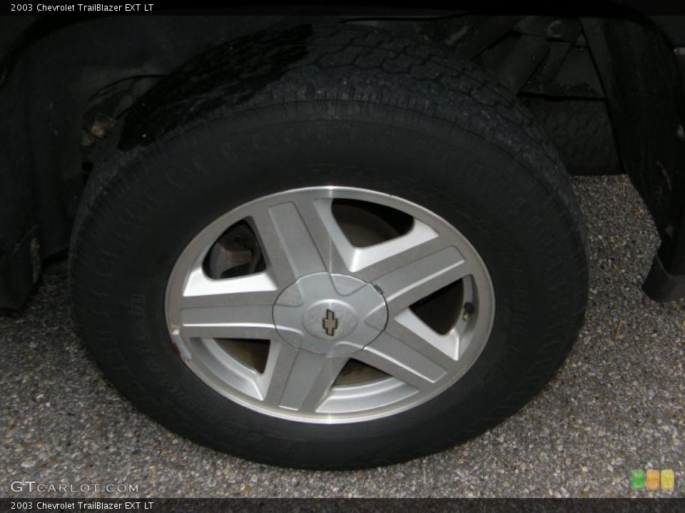 2003 Chevrolet TrailBlazer EXT LT Wheel and Tire Photo #42881860