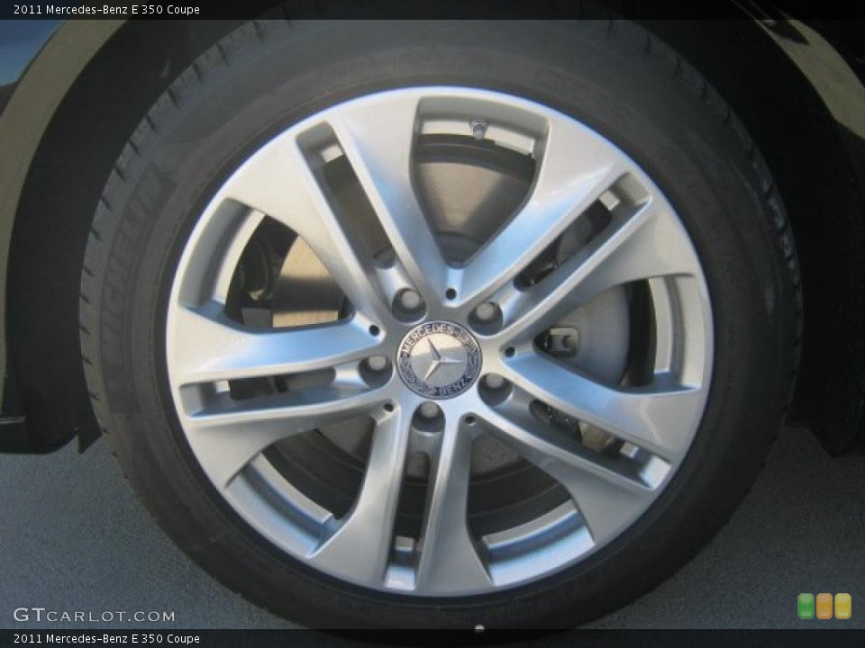 2011 Mercedes-Benz E 350 Coupe Wheel and Tire Photo #42886333