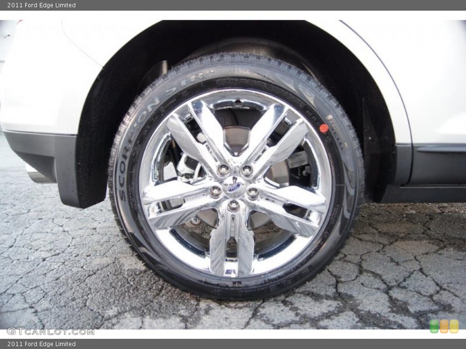 2011 Ford Edge Limited Wheel and Tire Photo #42890337
