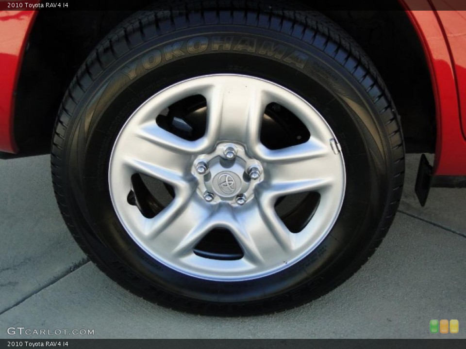 2010 Toyota RAV4 I4 Wheel and Tire Photo #42899933