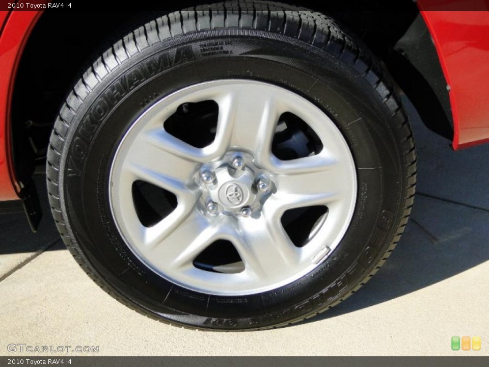 2010 Toyota RAV4 I4 Wheel and Tire Photo #42899949