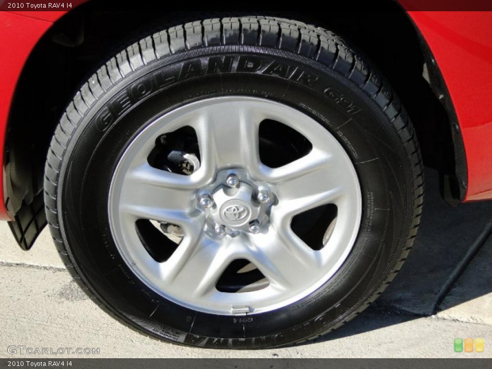 2010 Toyota RAV4 I4 Wheel and Tire Photo #42899965