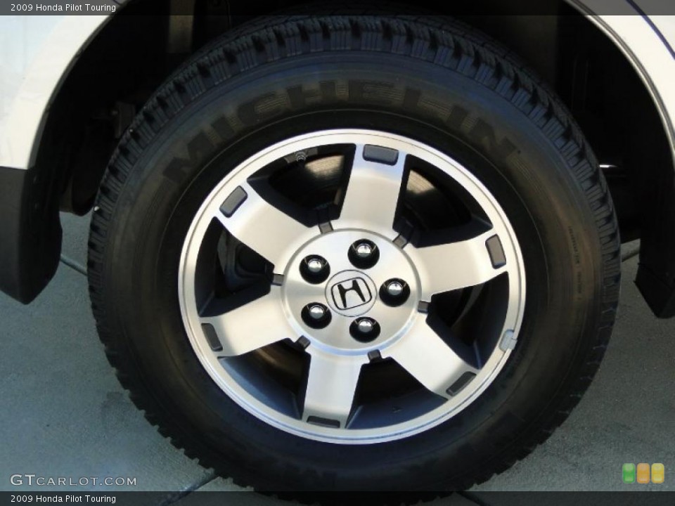 2009 Honda Pilot Touring Wheel and Tire Photo #42901705