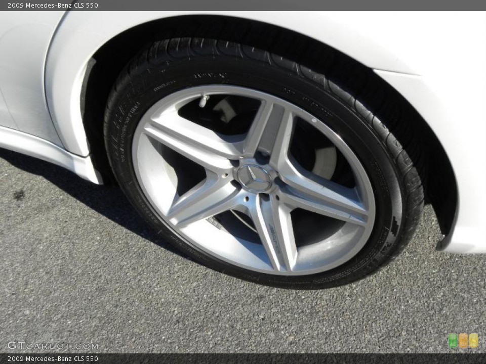 2009 Mercedes-Benz CLS 550 Wheel and Tire Photo #42951039
