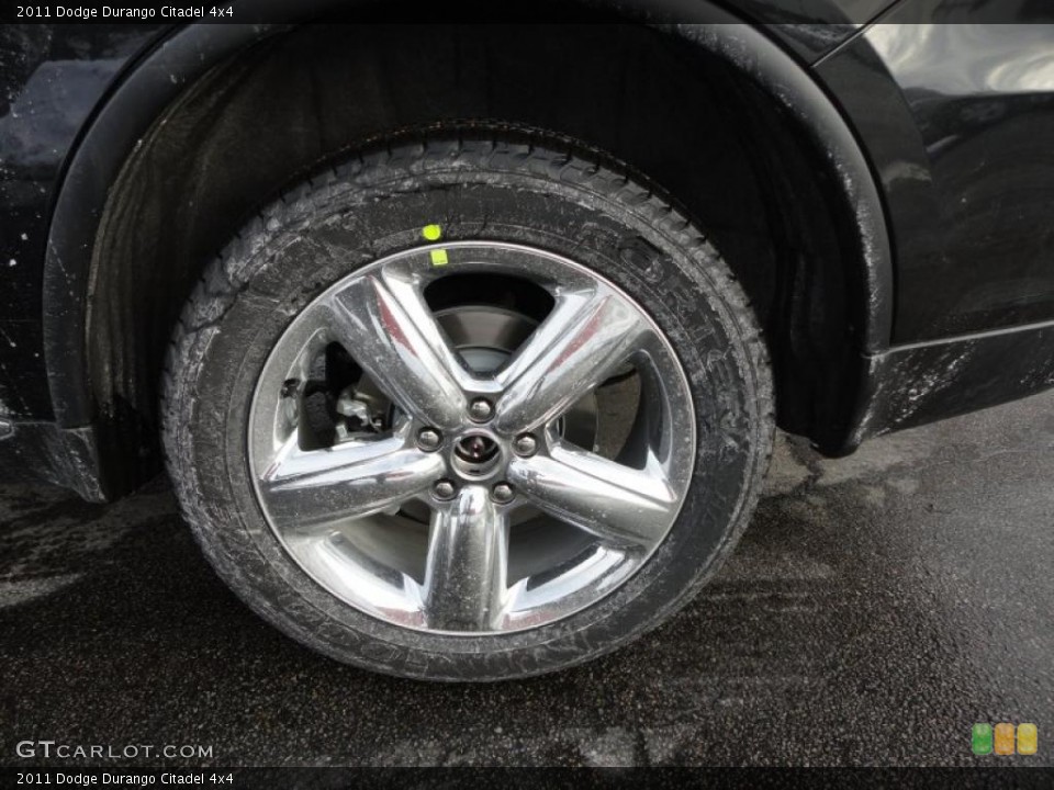 2011 Dodge Durango Citadel 4x4 Wheel and Tire Photo #42951579