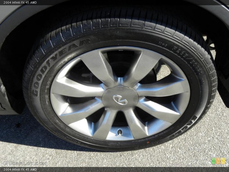 2004 Infiniti FX 45 AWD Wheel and Tire Photo #42952323