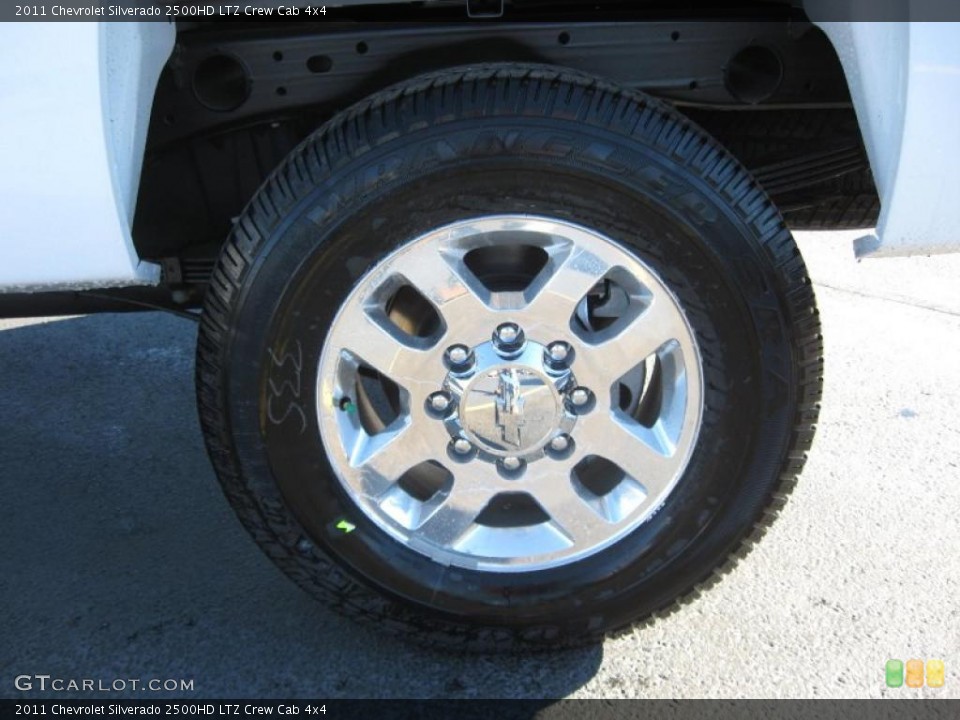 2011 Chevrolet Silverado 2500HD LTZ Crew Cab 4x4 Wheel and Tire Photo #42957463