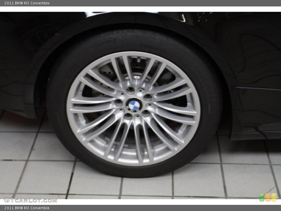 2011 BMW M3 Convertible Wheel and Tire Photo #42962351