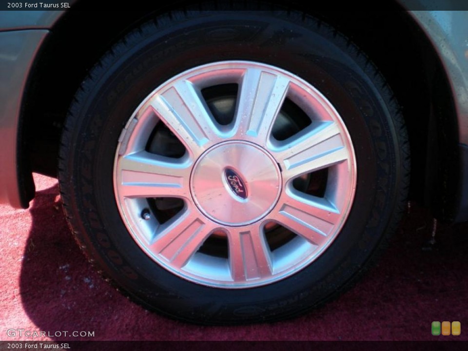 2003 Ford Taurus SEL Wheel and Tire Photo #42964239