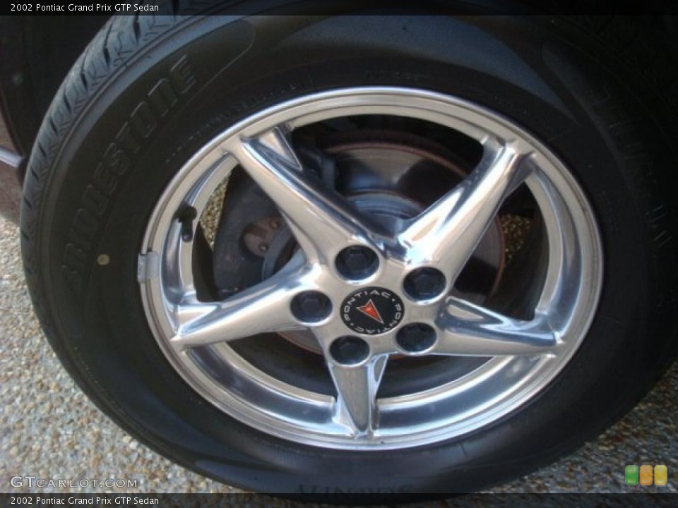 2002 Pontiac Grand Prix GTP Sedan Wheel and Tire Photo #42975345