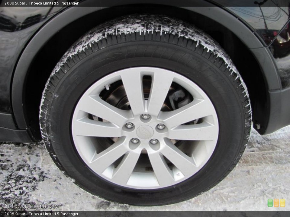 2008 Subaru Tribeca Limited 5 Passenger Wheel and Tire Photo #42982877