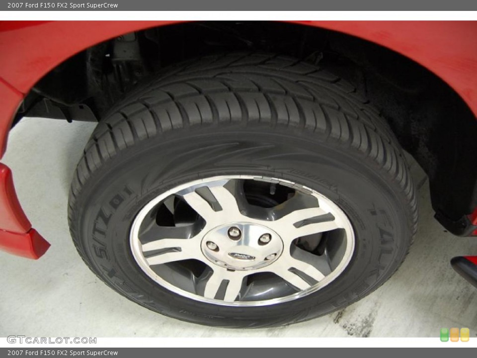2007 Ford F150 FX2 Sport SuperCrew Wheel and Tire Photo #42989032