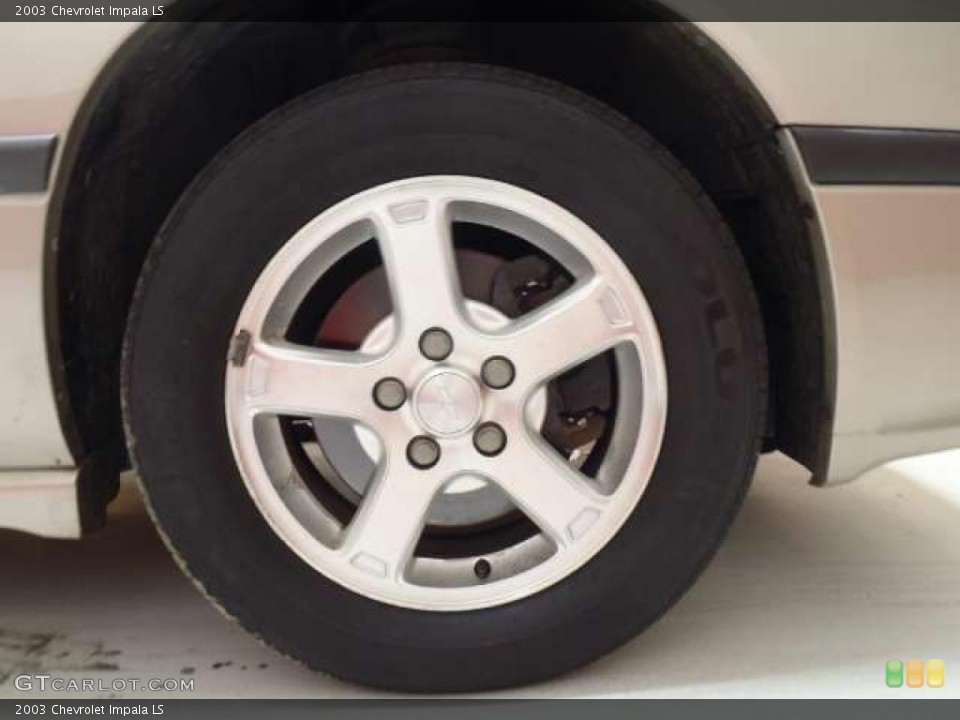 2003 Chevrolet Impala LS Wheel and Tire Photo #42991575