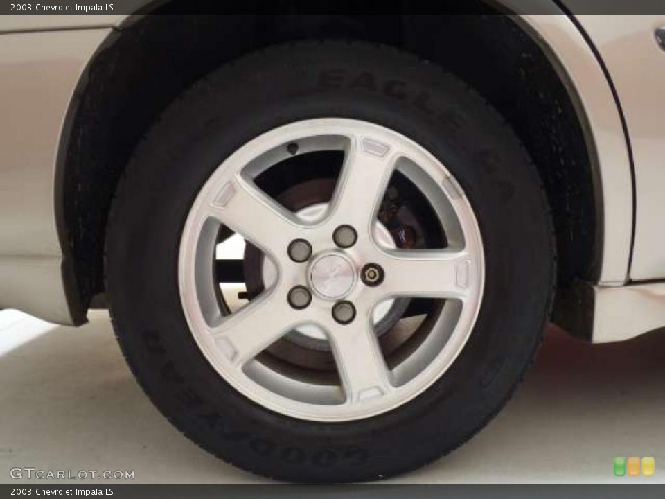 2003 Chevrolet Impala LS Wheel and Tire Photo #42991590