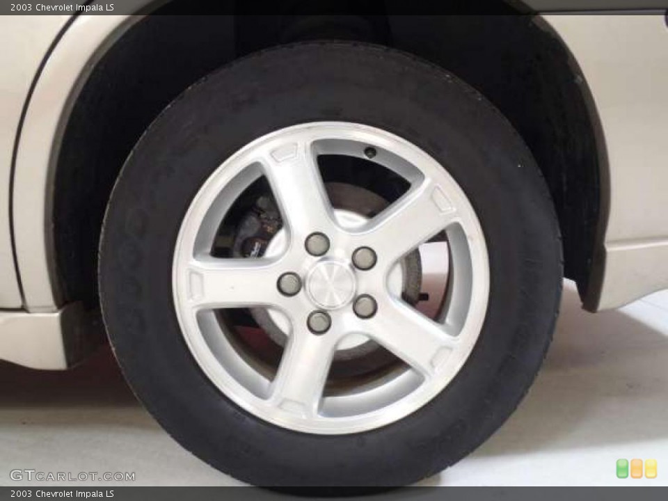 2003 Chevrolet Impala LS Wheel and Tire Photo #42991606