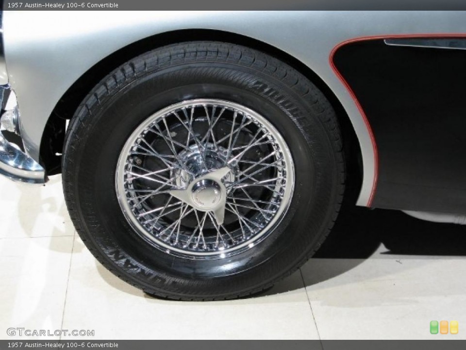 1957 Austin-Healey 100-6 Convertible Wheel and Tire Photo #42996063