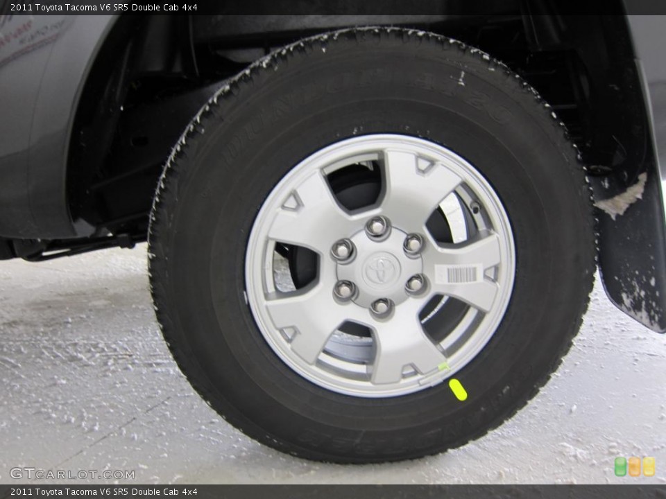 2011 Toyota Tacoma V6 SR5 Double Cab 4x4 Wheel and Tire Photo #42999675